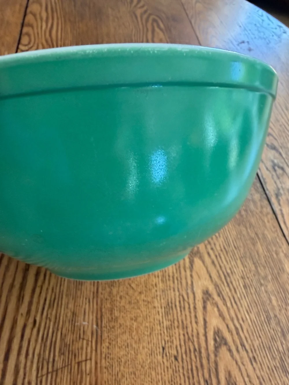 Vintage Pyrex Green Milk Glass 2 1/2 Qt Medium Mixing Bowl Nesting